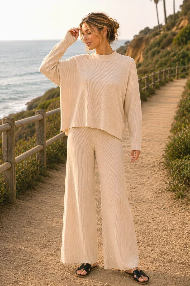 Zenana Viscose Sweater Top & Pants Set – Hazel Blues®