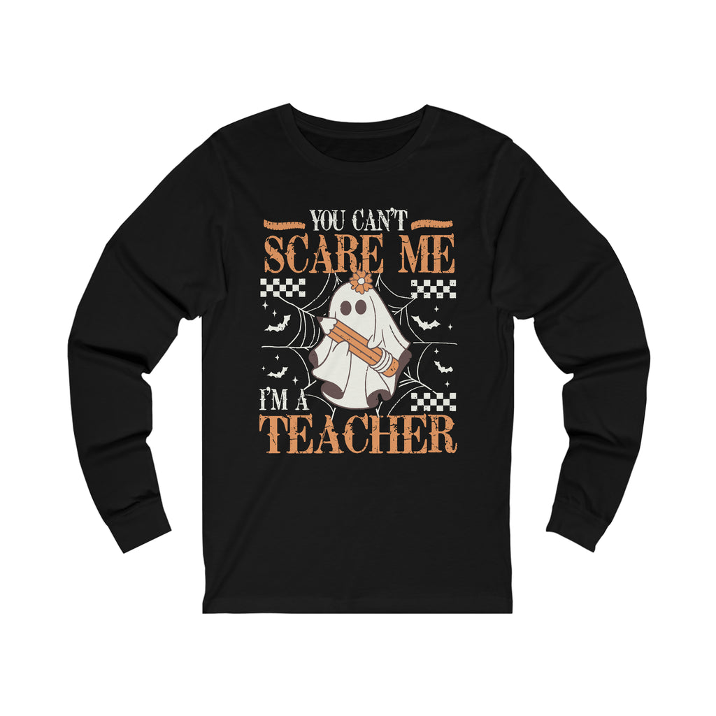 Hazel Blues® |  You Can't Scare Me Graphic Long Sleeve Tee