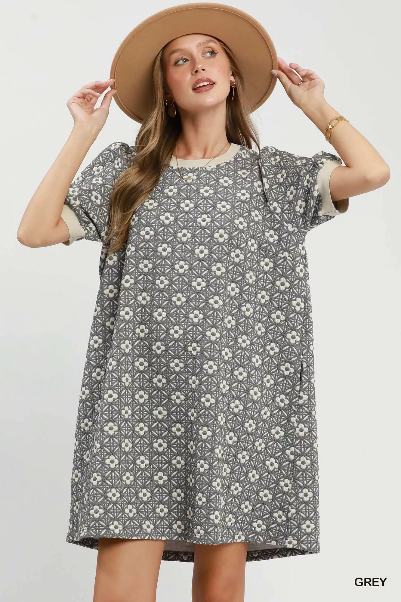 Sunday Bloom Dress | Floral Puff Sleeve Dress – Hazel Blues®