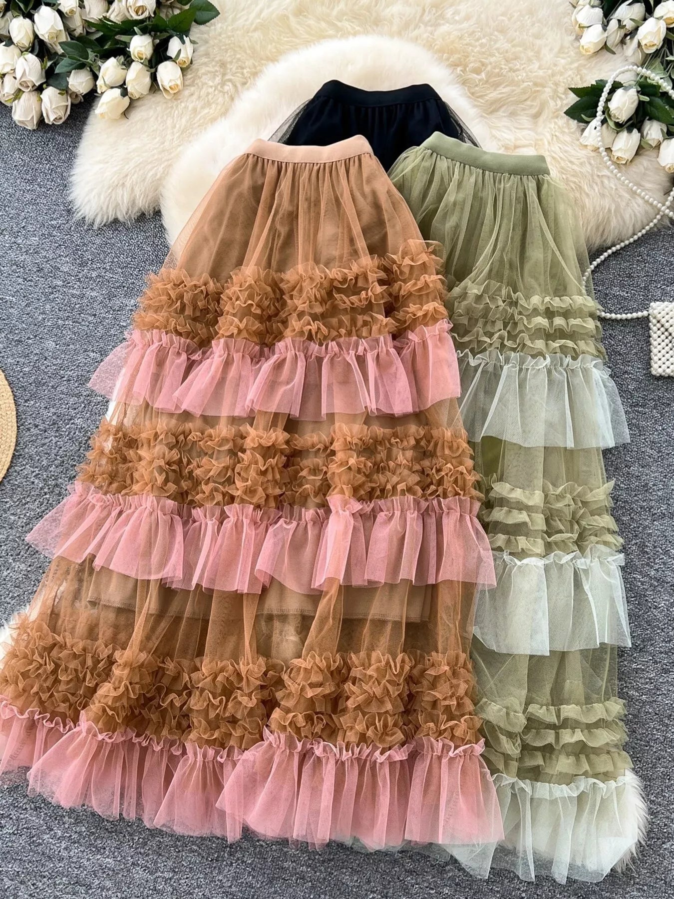 Ruffle Tulle Skirt – Hazel Blues®