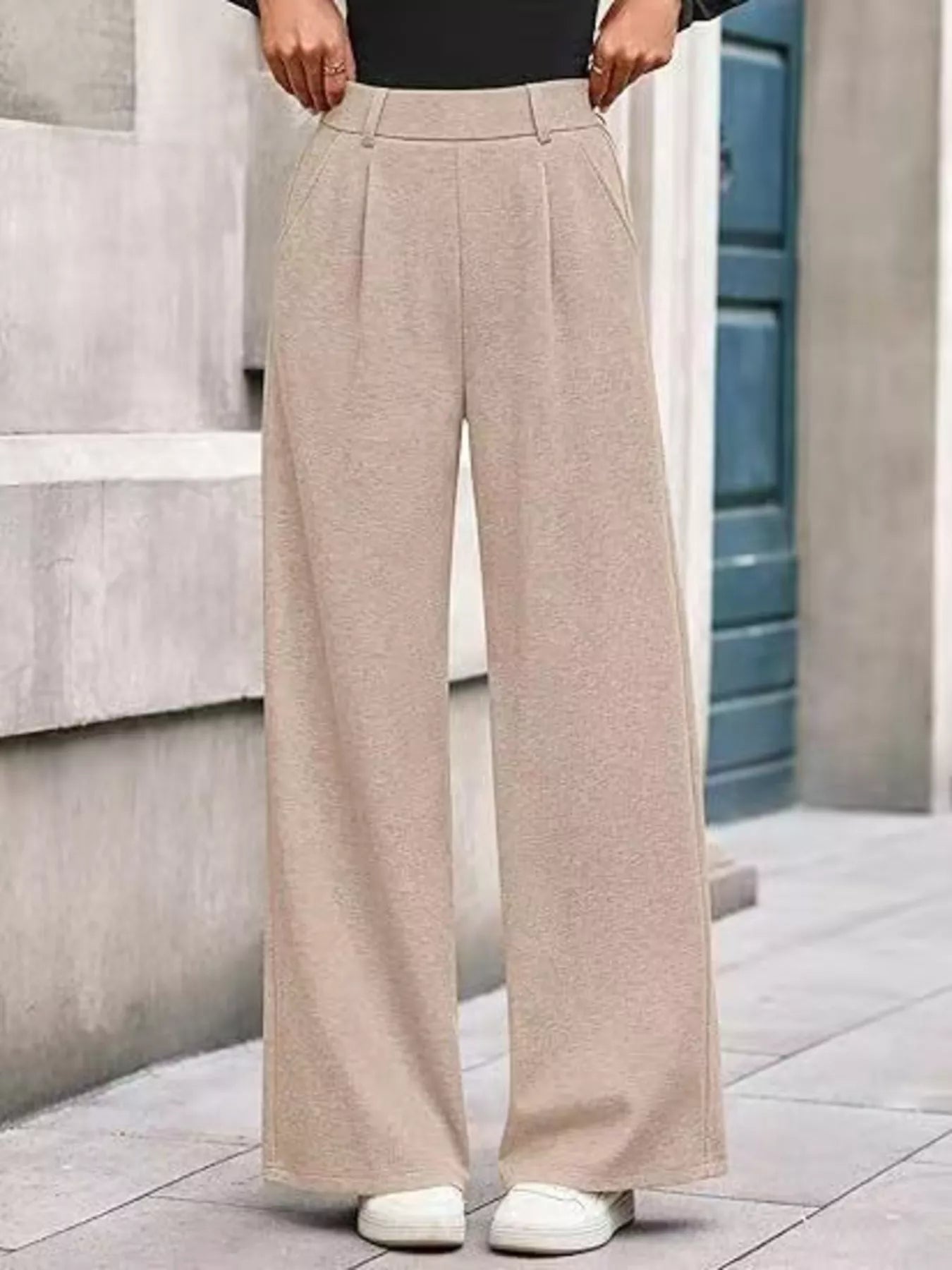 パンツ 19SS COMOLI WOOL 2Tuck BEIGE s-l400.jpg
