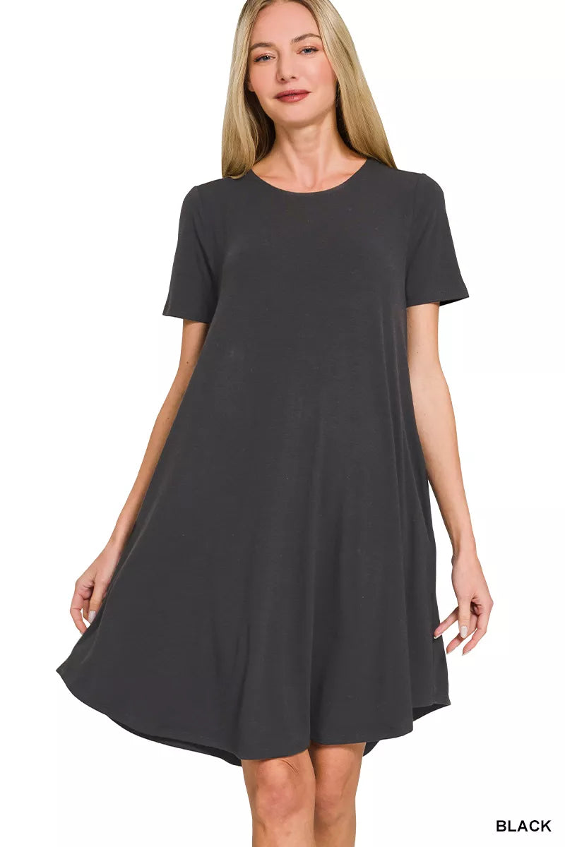 petite a line midi dress Hazel Blues®