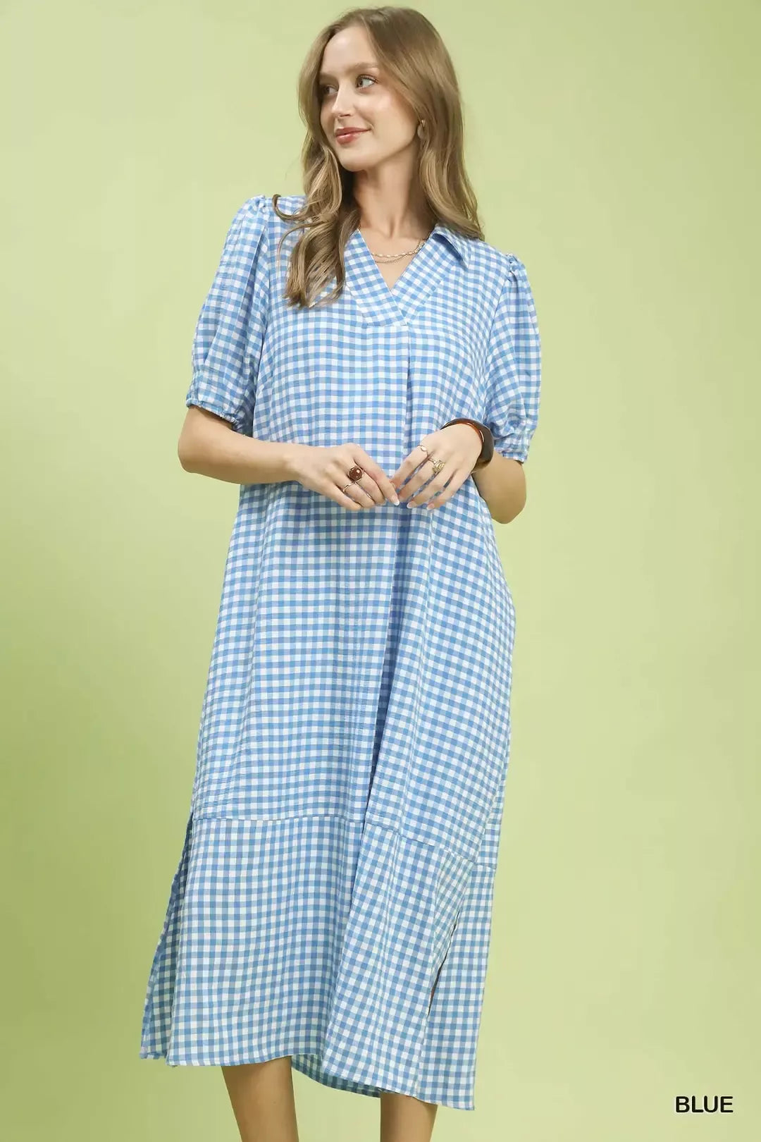 umgee blue and white dress Dresses by Umgee