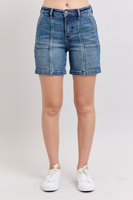 Hazel Blues® Judy Blue High Rise Denim Shorts