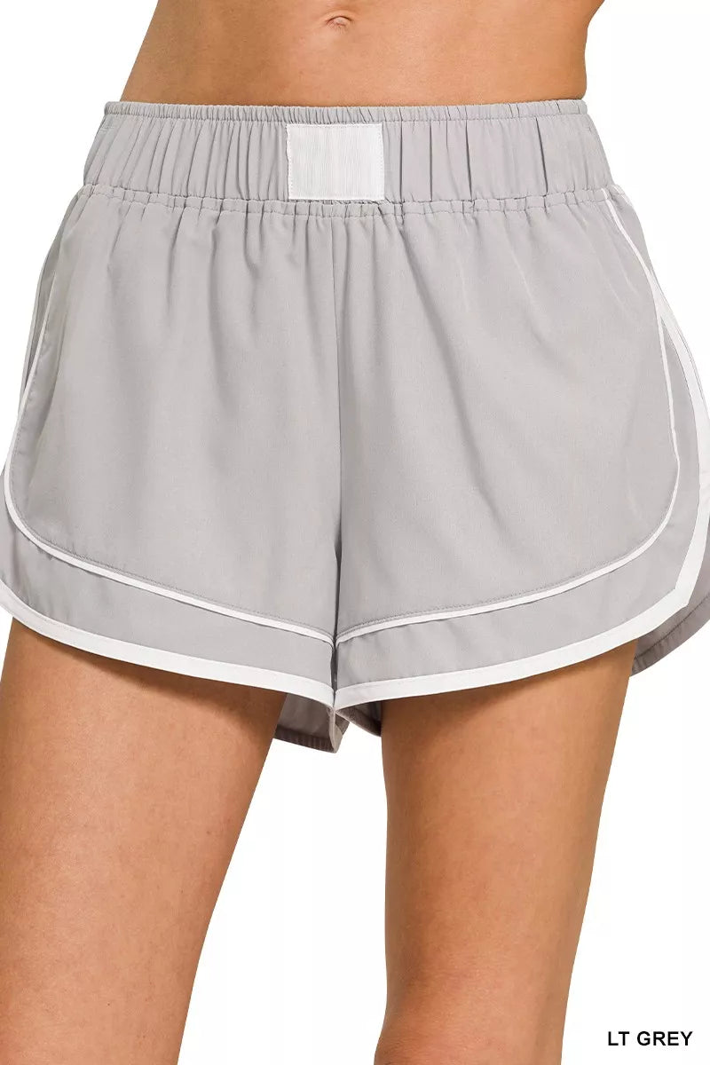 searoomlynn USサーマルSHORTタンク グレー Lululemon License To Train Linerless Short 7 - Solar Grey