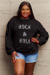 Hazel Blues® |  ROCK & ROLL Round Neck Sweatshirt