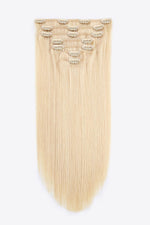 Hazel Blues® | 16" 80g Clip-in Hair Extensions Indian Human Hair in Blonde - Hazel Blues®