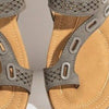 Hazel Blues® |  PU Leather Open Toe Sandals