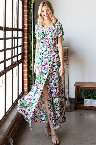 green satin maxi dress with sleeves Women's Sloane Long Sleeve Satin Maxi Dress - Olive Green In Size Small
