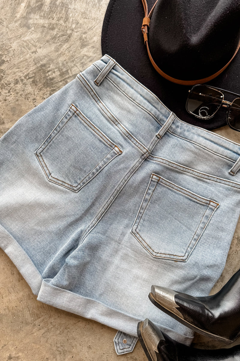 Hazel Blues® |  PREORDER: Festival Nights Buckle Shorts