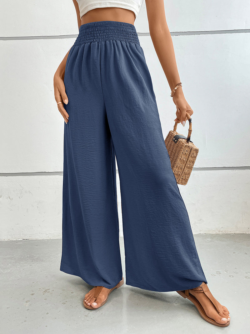 Hazel Blues® |  Perfee Wide Leg Pants with Pockets