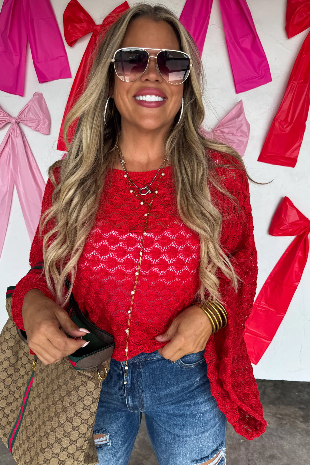 Hazel Blues® |  PREORDER: Winter Free Spirit Bell Sleeve Top