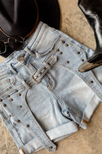 Hazel Blues® |  PREORDER: Festival Nights Buckle Shorts