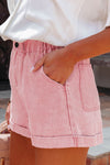 Hazel Blues® |  Paperbag Waist Denim Shorts