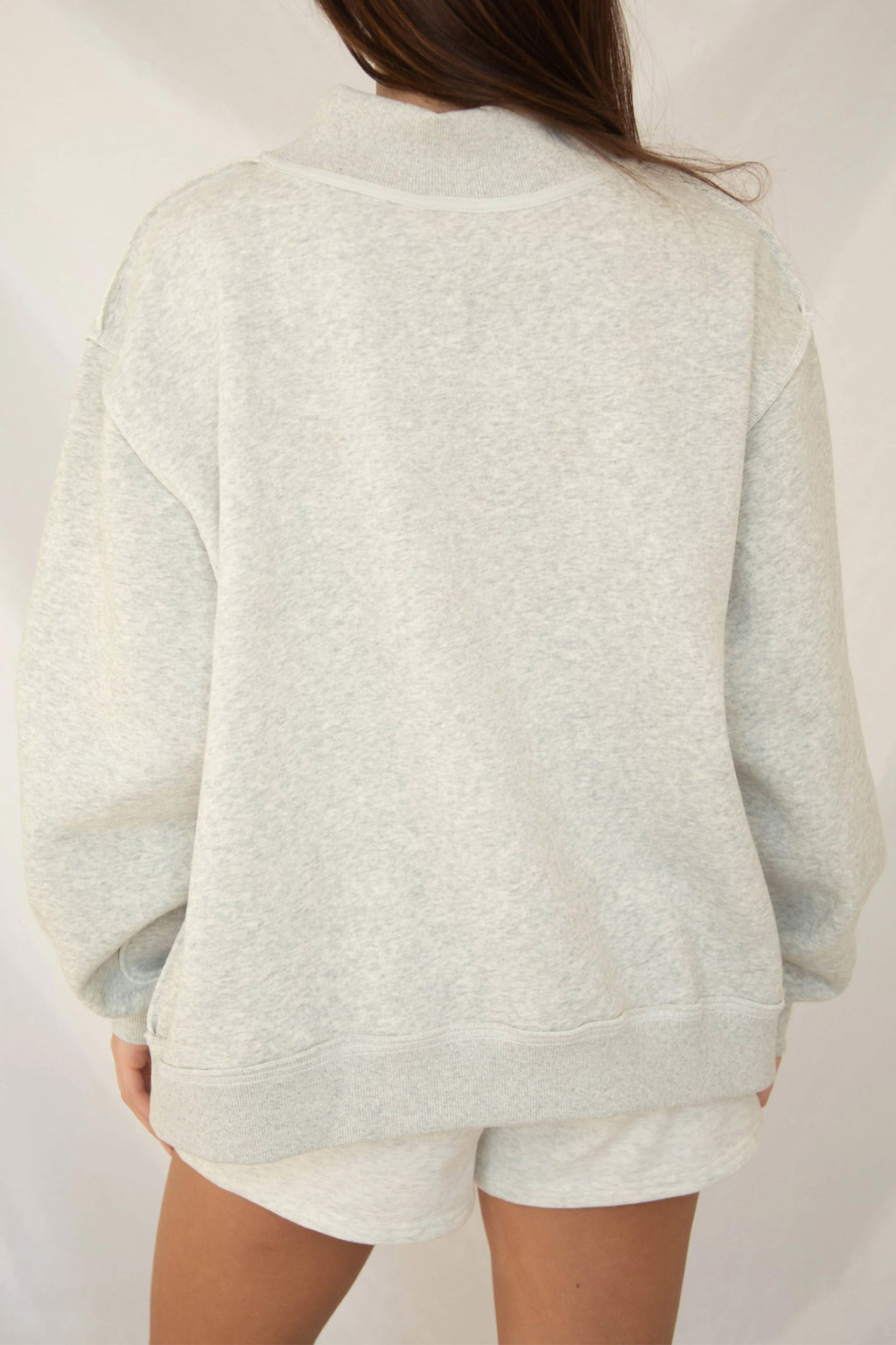 Gray FAITH Polka Dot Sweatshirt