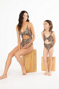 Hazel Blues® | Lost At Sea Cutout One-Piece Swimsuit: Youth