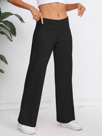 Hazel Blues® |  Elastic Waist Wide Leg Pants