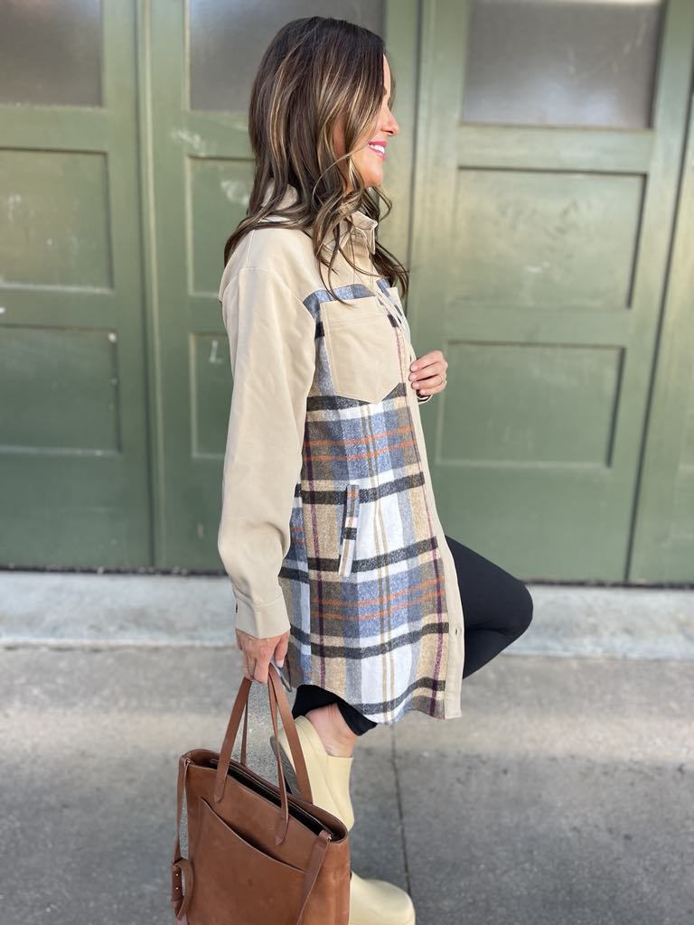 PREORDER: Durham Plaid Jacket in Two Colors