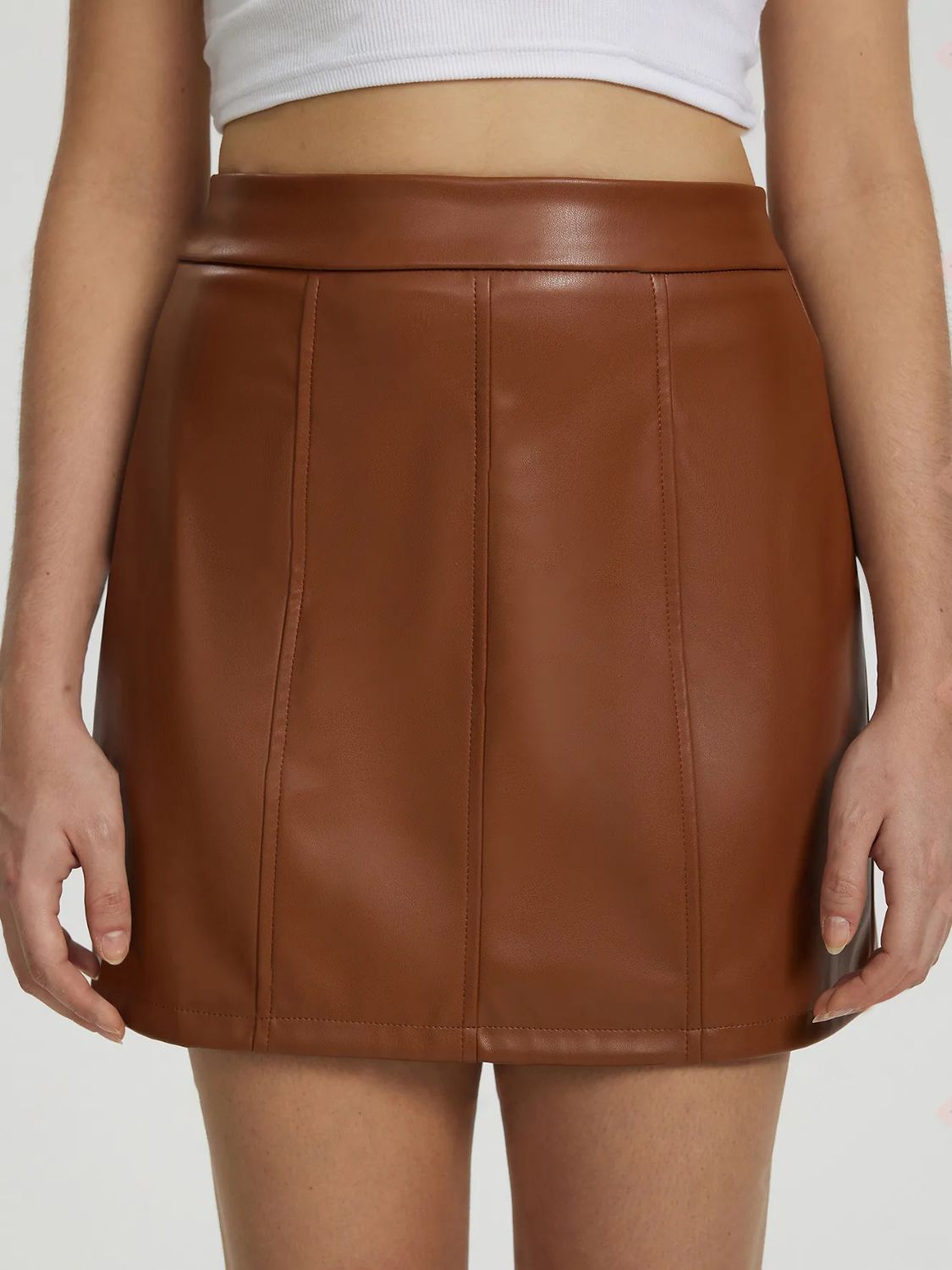 Buttoned Mini Skirt – Hazel Blues®