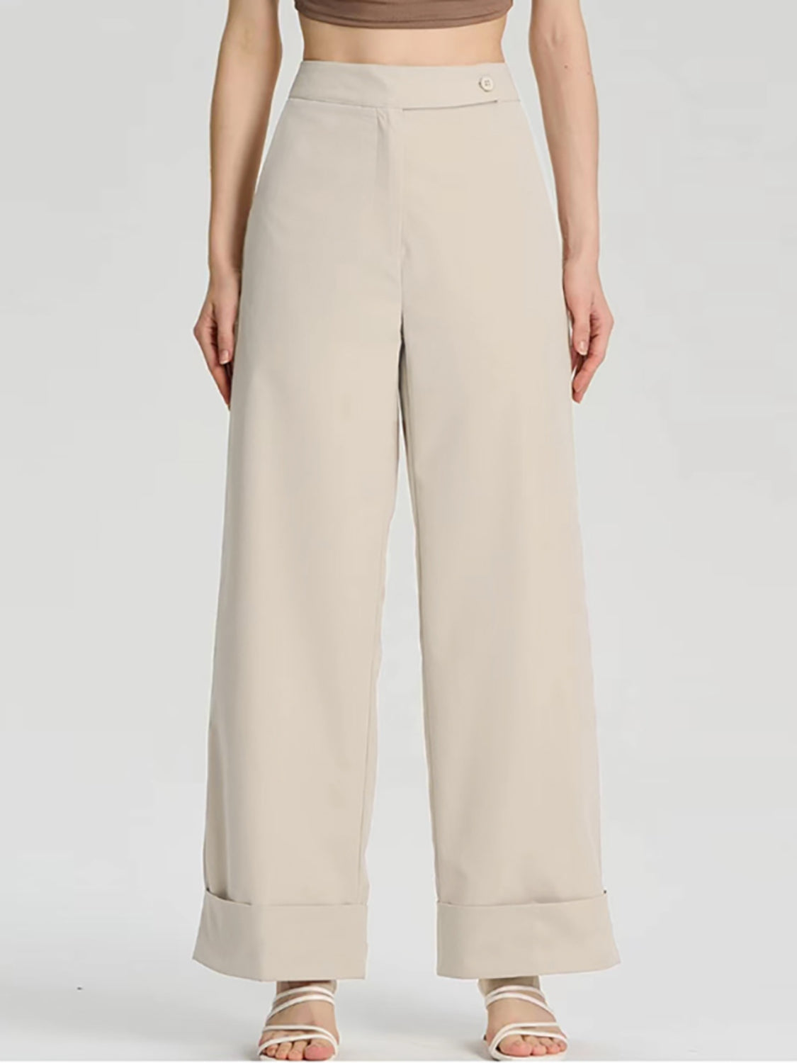 Hazel Blues® |  High Waist Wide Leg Pants