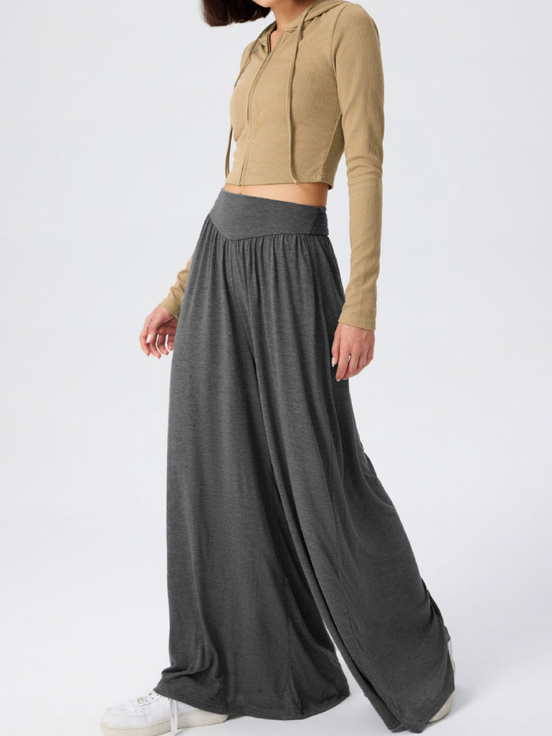 Hazel Blues® |  High Waist Wide Leg Pants