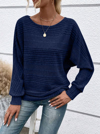 Hazel Blues® |  Round Neck Long Sleeve Top