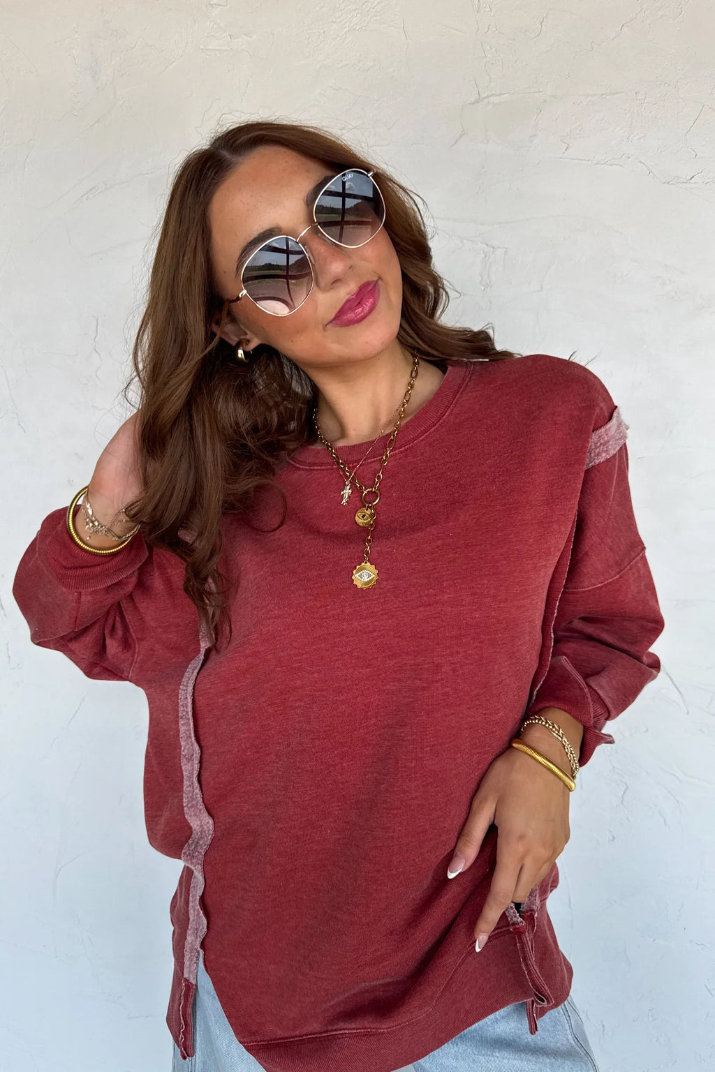 Hazel Blues® |  PREORDER: Fall Colors Classic Crew Pullover