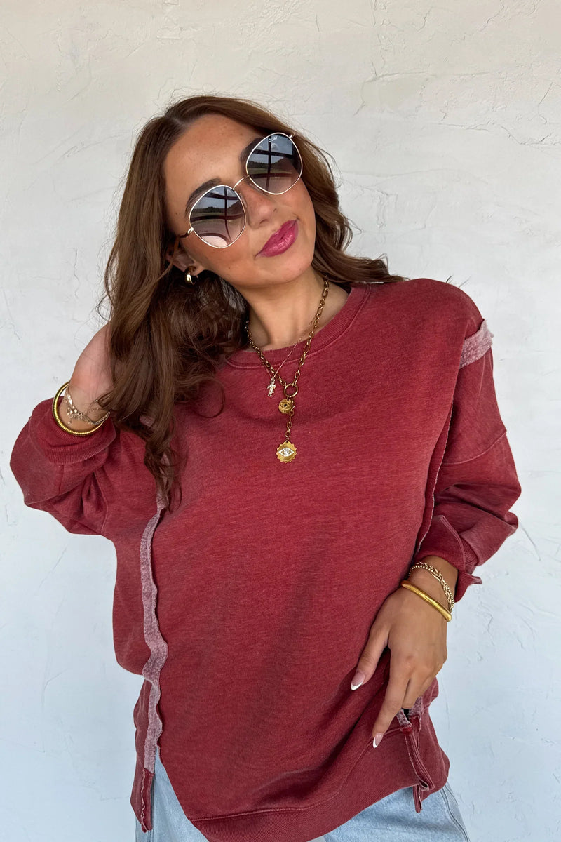 Hazel Blues® |  PREORDER: Fall Colors Classic Crew Pullover