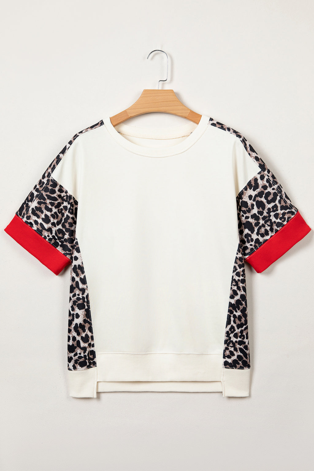 Wild Side Top | Leopard Patchwork Top