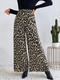 Hazel Blues® |  Printed Elastic Waist Wide Leg Pants