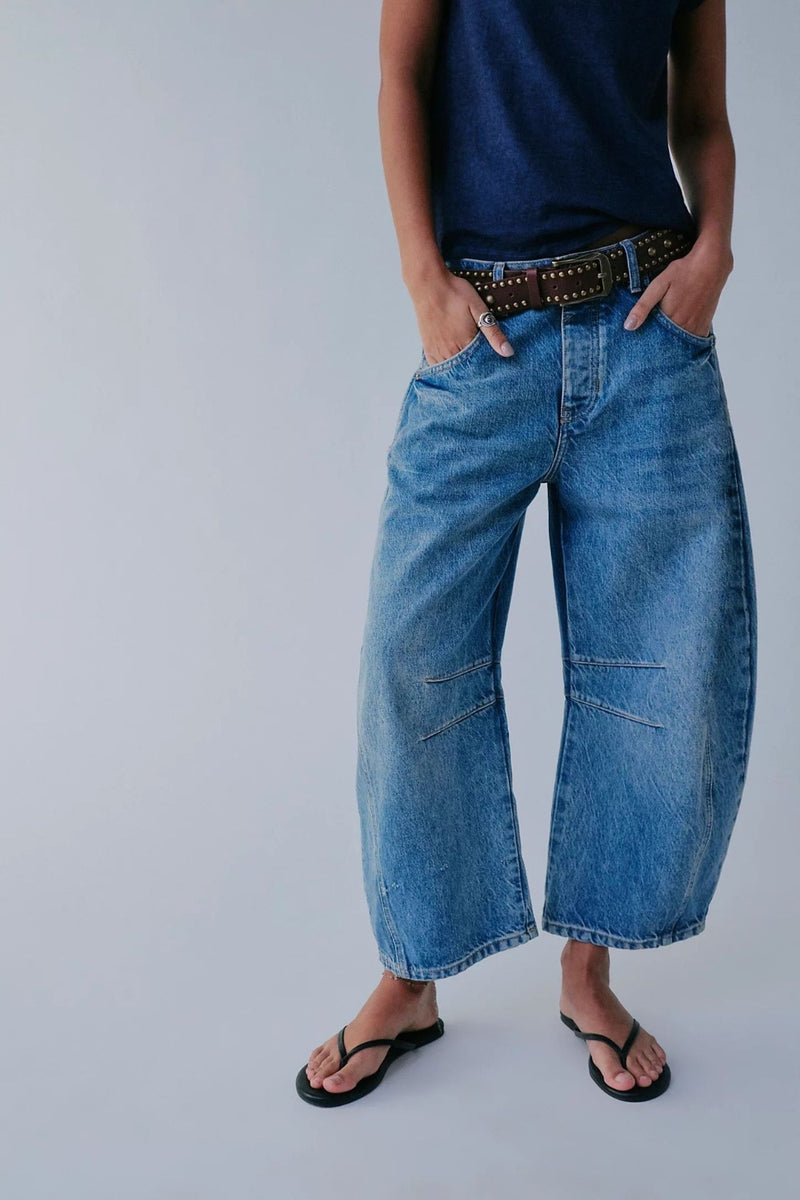 Hazel Blues® |  Wide Leg Jeans with Pockets