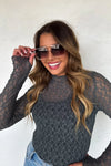 PREORDER: Jolie Lace Thumbhole Top