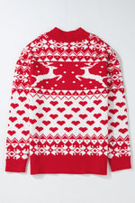 Hazel Blues® |  Christmas Element Turtleneck Long Sleeve Sweater