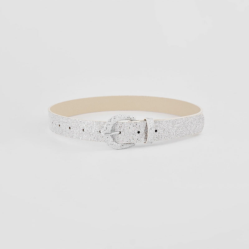 Hazel Blues® |  Sequin PU Leather Belt