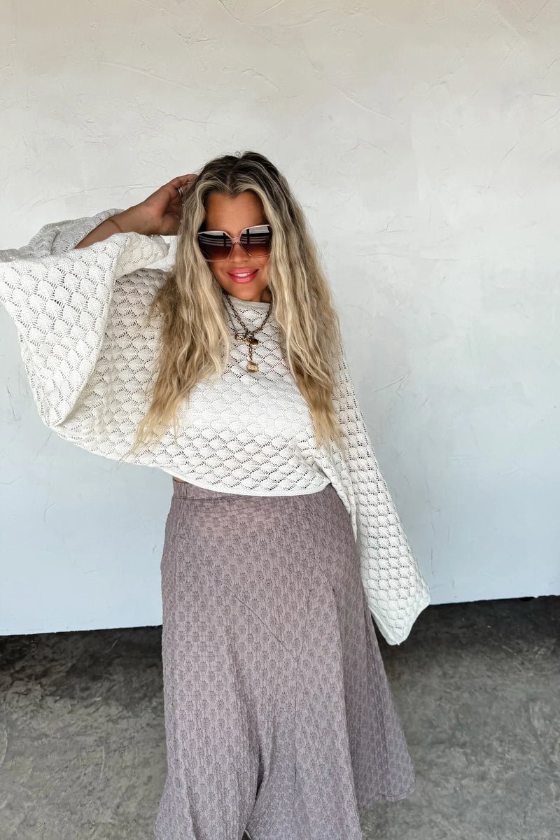 Hazel Blues® |  PREORDER: Let's Dance Lace Skirt