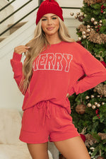 Hazel Blues® |  Corded MERRY Comfy Set