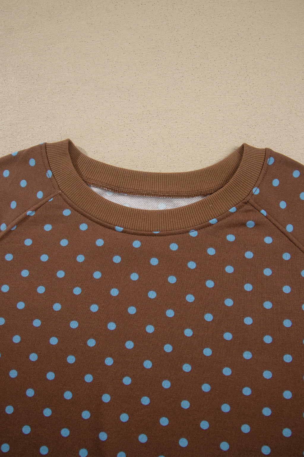 Nora Sage Brown Polka Dot Two-Piece Set