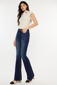 Hazel Blues® |  Kancan Mid Rise Slim Flare Jeans