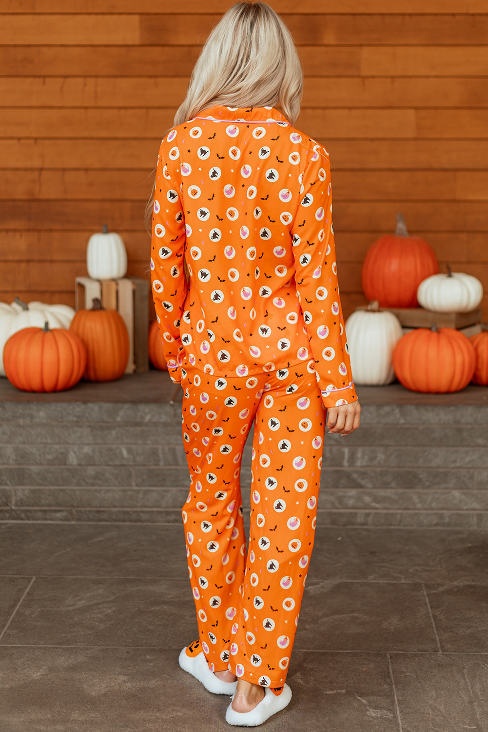 Fright Night Long Pajama Set