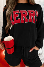 Hazel Blues® |  Corded MERRY Comfy Set