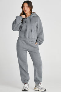 Hazel Blues® |  Dropped Shoulder Hooded Top and Pants Active Set