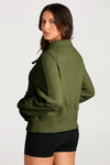 Hazel Blues® |  Half Zip Long Sleeve Sweatshirt