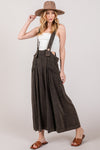 Hazel Blues® |  SAGE + FIG Wide Strap Wide Leg Overalls