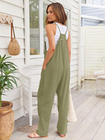 Hazel Blues® |  V-Neck Spaghetti Strap Jumpsuit