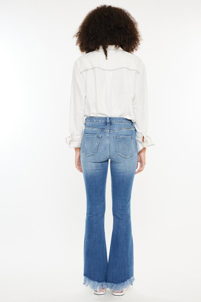 Hazel Blues® |  Kancan High Rise Frayed Hem Jeans