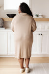 Hazel Blues® |  Bundled Beauty Turtleneck Sweater Dress