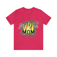 Hazel Blues® |  Softball Mom Leopard Graphic Tee