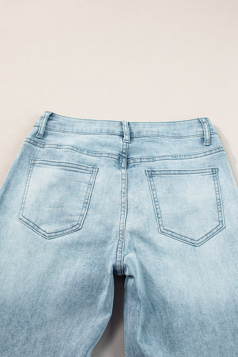 Hazel Blues® |  Wide Leg Jeans with Pockets