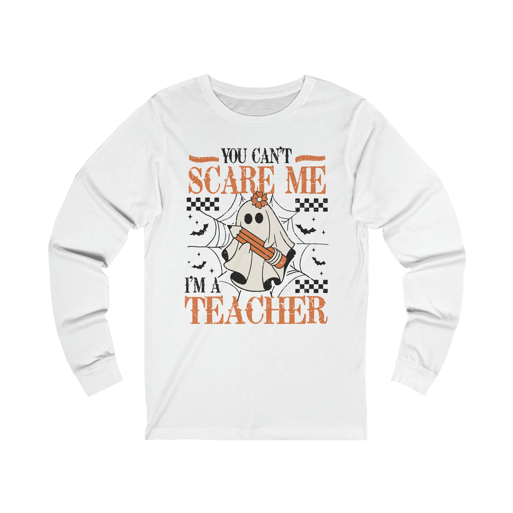 Hazel Blues® |  You Can't Scare Me Graphic Long Sleeve Tee