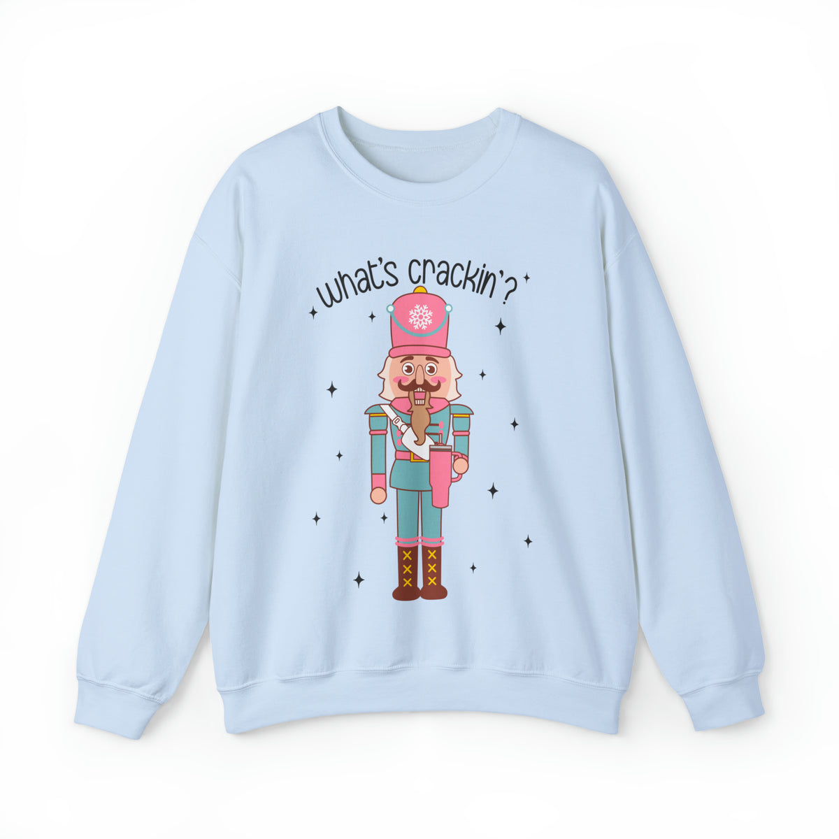 Hazel Blues® |  What's Crackin' Graphic Sweatshirt